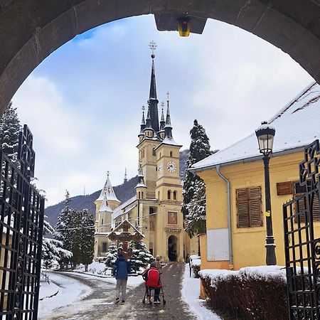Ferienwohnung Casa Ileana Centrul Vechi Brașov Exterior foto
